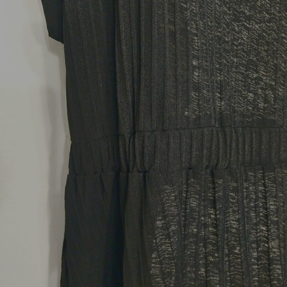 🔵BOGO FREE🔵 PortoCruz Swim Coverup Black Dress Sz 1X - Picture 4 of 6